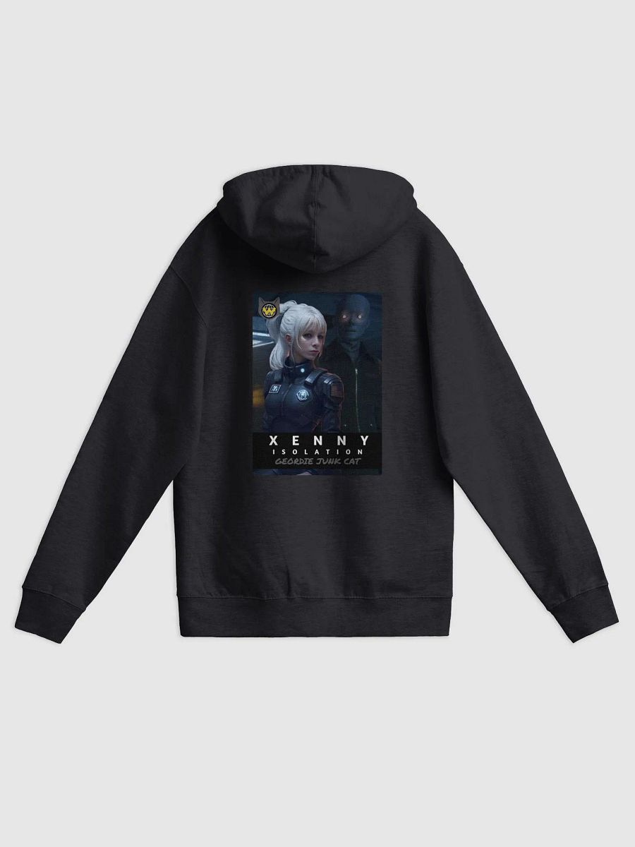 XENNY FOUR Back Print Zip-Up Hoodie (US SHIPPING) product image (1)