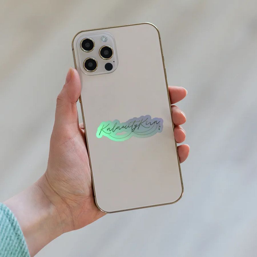 Logo Holographic Stickers product image (8)