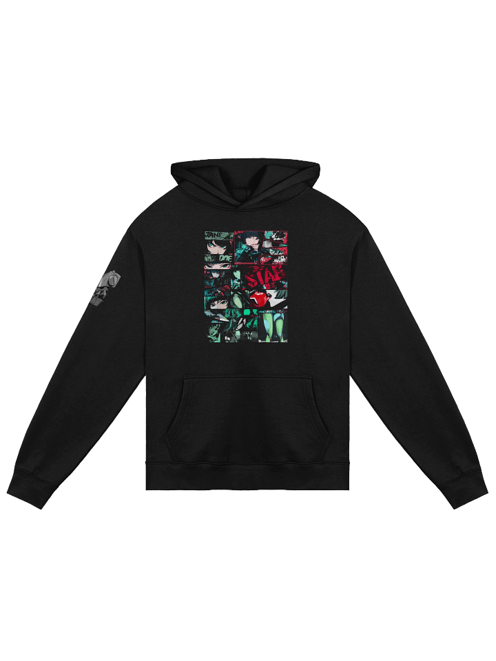 Premium Oversized Heavyweight Jane Doe "STAB!" Design Hoodie Zenless Zone Zero product image (1)