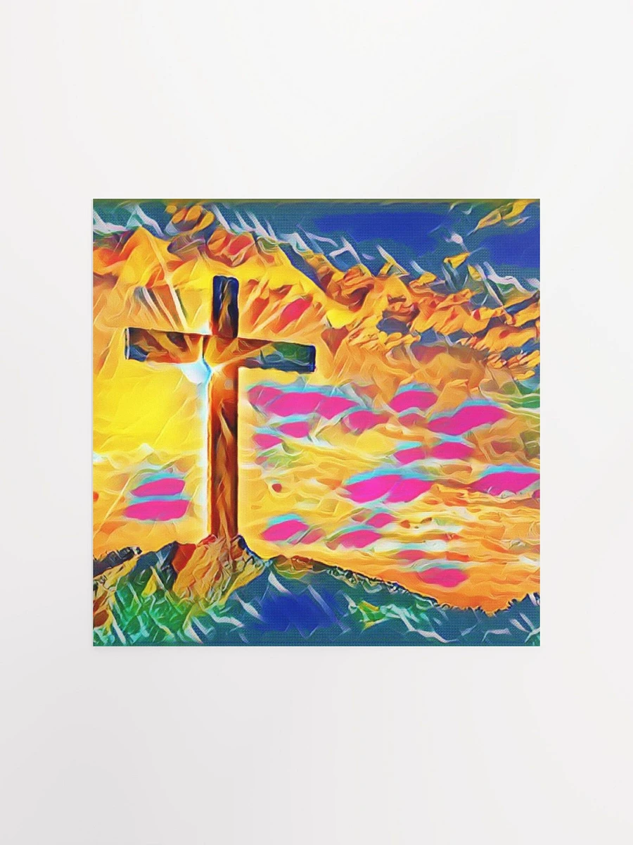 Cross On A Hill Art Print product image (4)