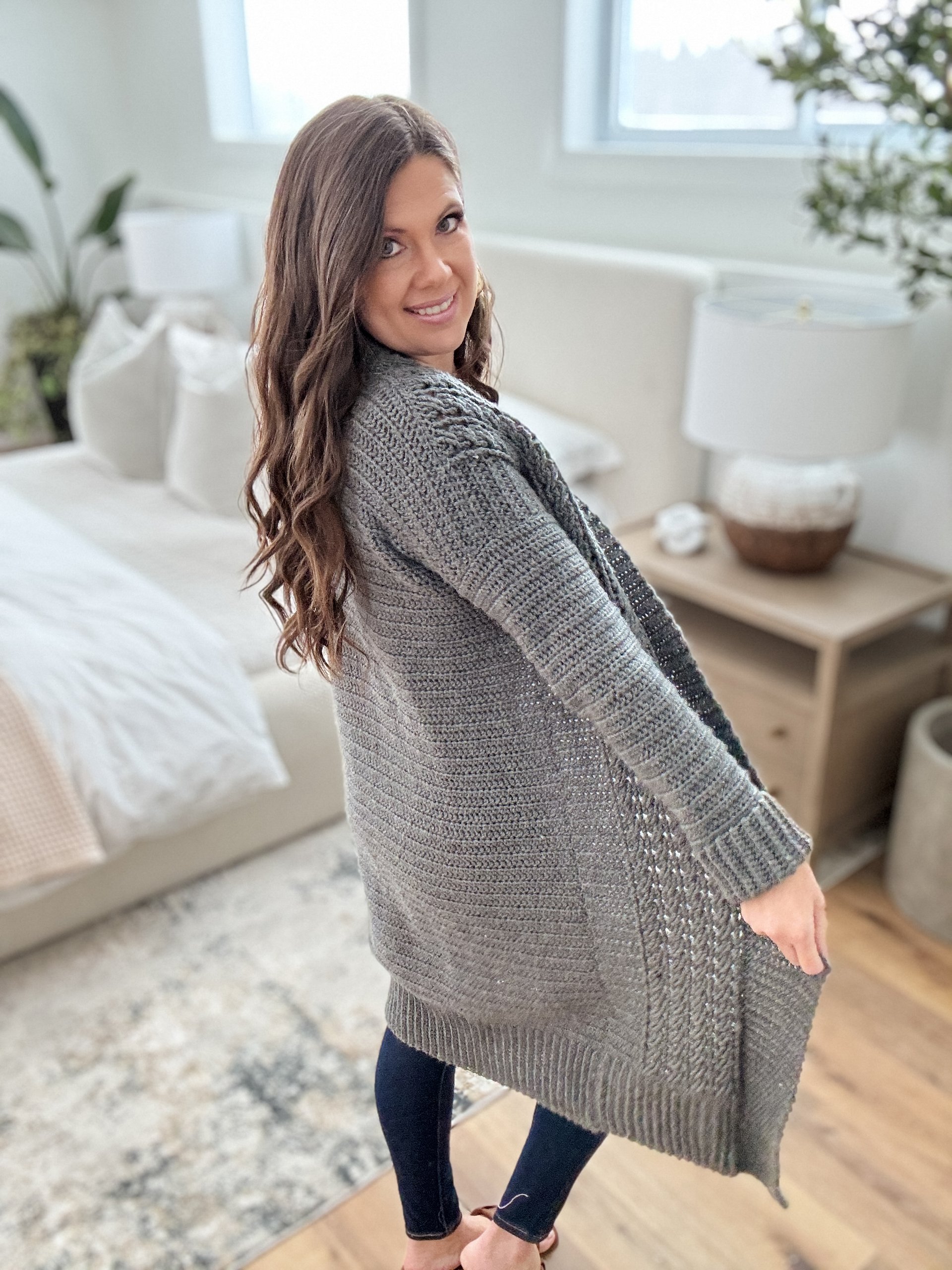 Double Espresso Duster Crochet Pattern product image (3)