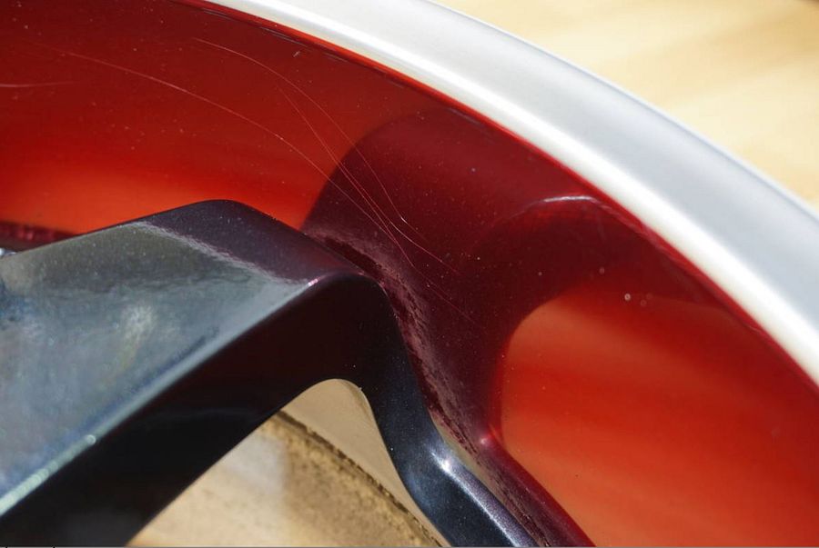 Racing Sparco Black/Red - 18x9.5 +20 (5x114.3) - Used product image (6)