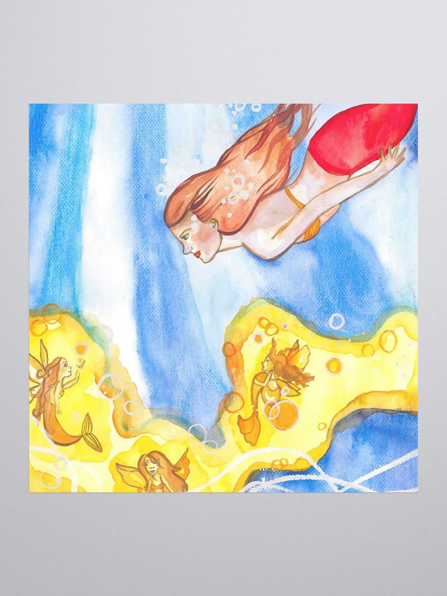 Mermaid Illumination Sticker product image (2)