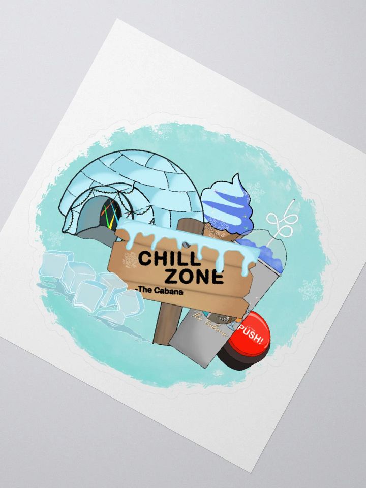 Chill Zone Sticker product image (2)