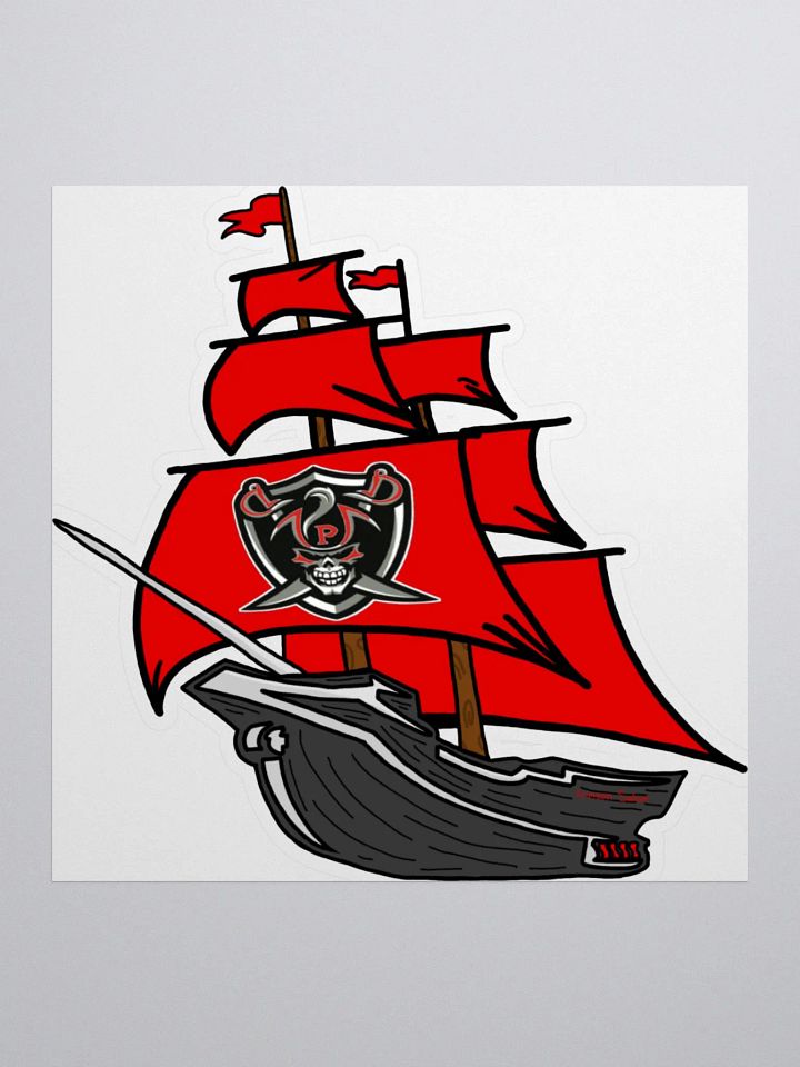 Crimson Sabre Sticker product image (1)