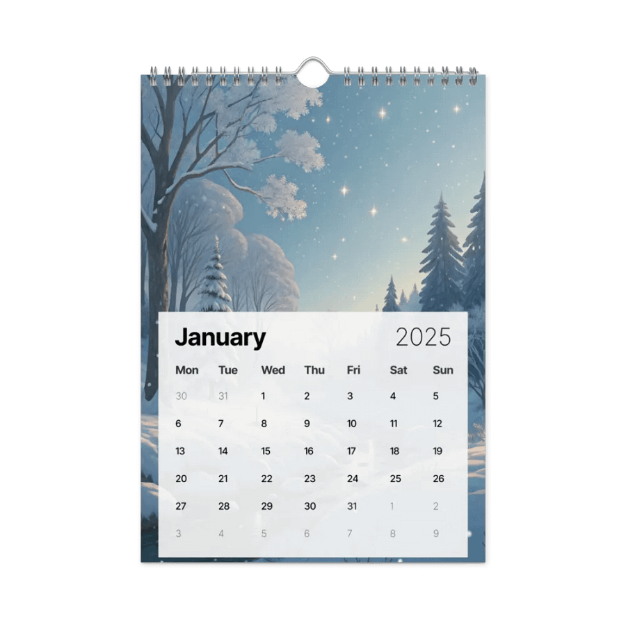 MAGICAL ANIME SEASONS WALL CALENDAR 2025 product image (6)