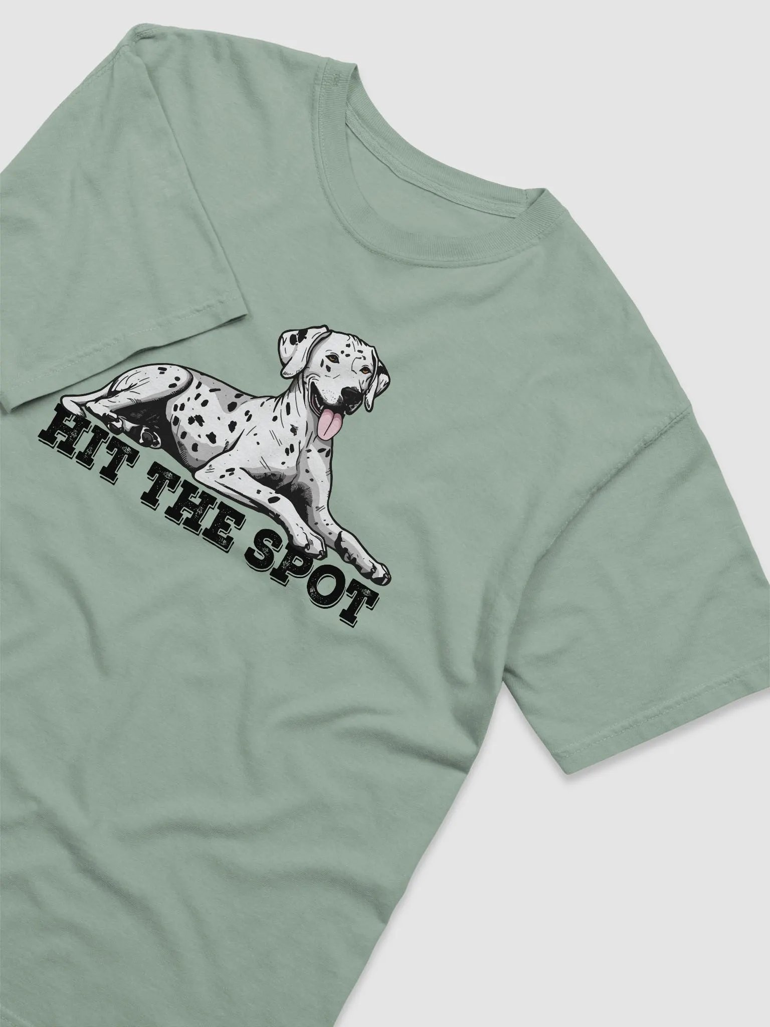 Hit the Spot T-Shirt of a Dalmatian | Funny T-Shirt for Dalmatian Paw-rents product image (6)