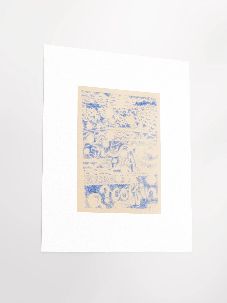 Coffin 11.12.91 Print product image (3)
