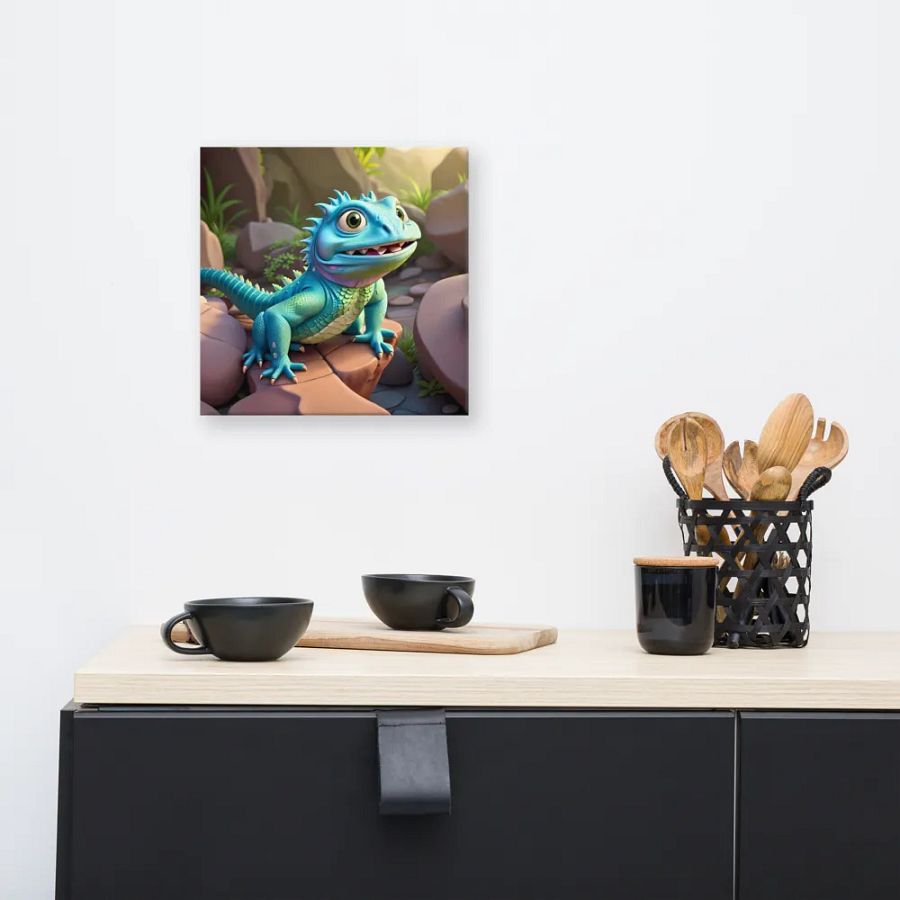 Endangered Species - Mexico - Rock Iguana Canvas Art product image (8)