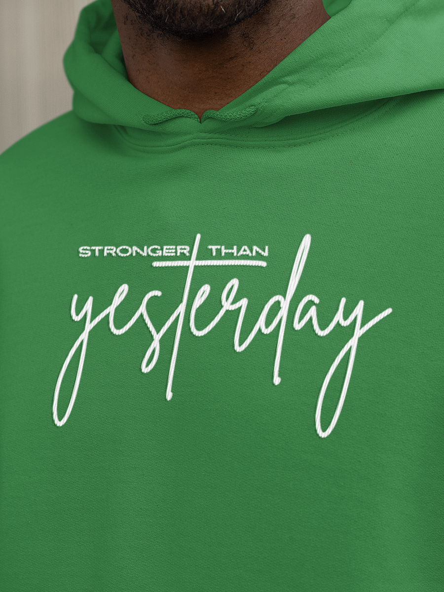 Stronger Than Yesterday Gildan Hoodie product image (1)