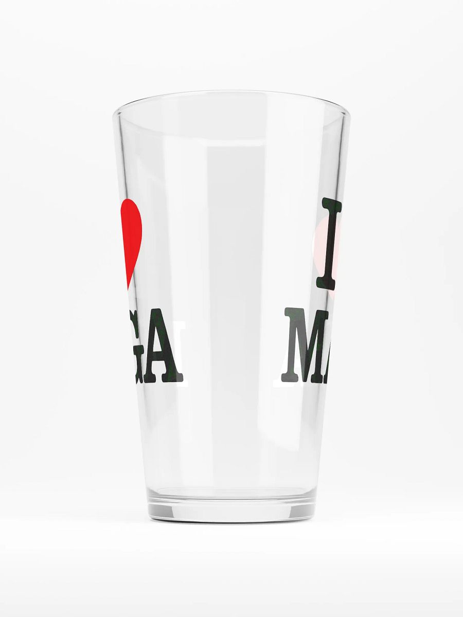 I Love MAGA - Glass product image (5)