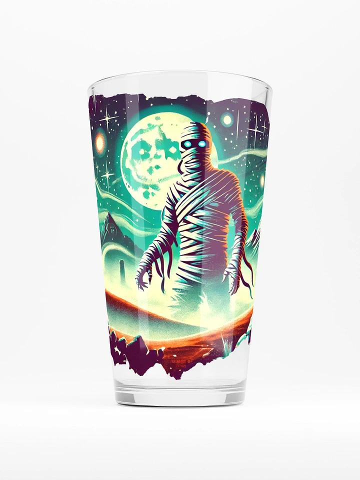 Mummy Full Moon Desert 16 oz Glass product image (1)