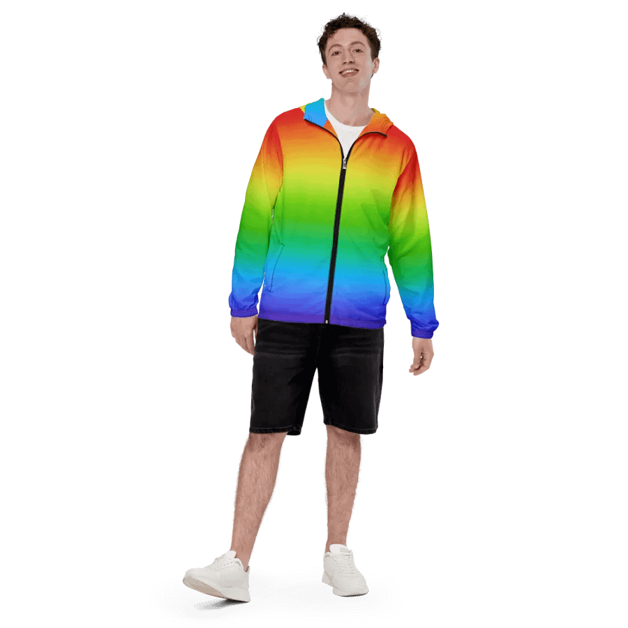 Rainbow Windbreaker product image (4)