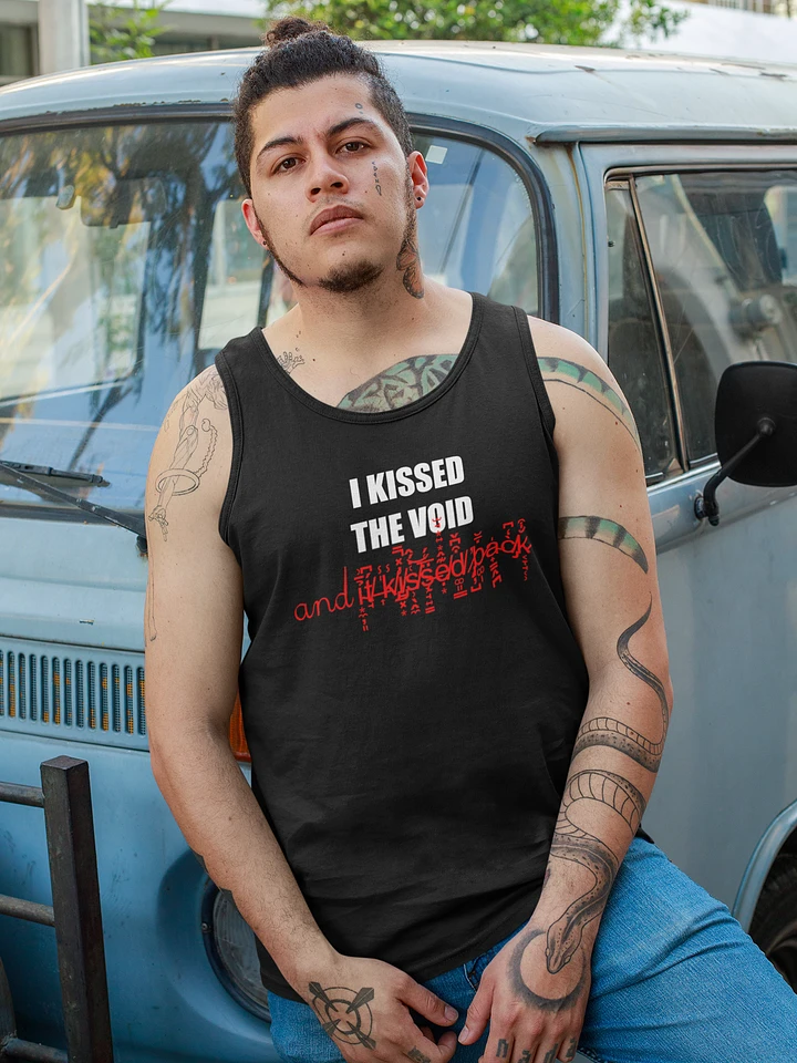 I kissed the void and it kissed back jersey tank top product image (1)