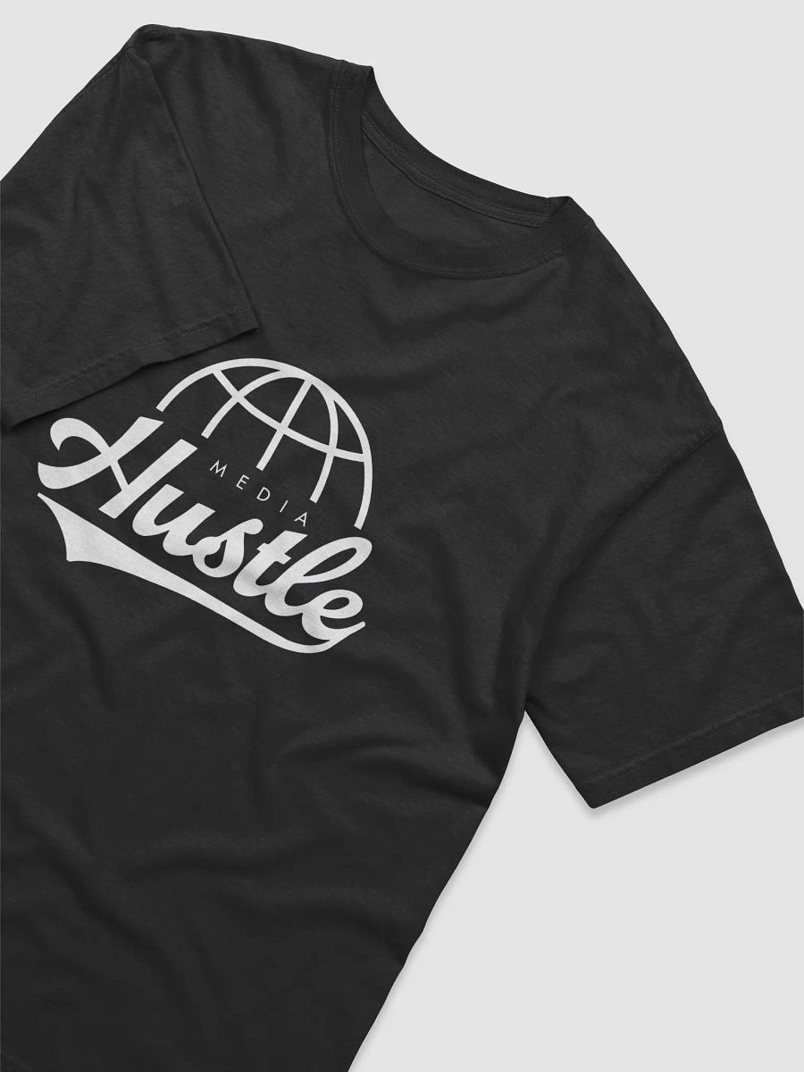 Media Hustle White Logo Shirt product image (12)
