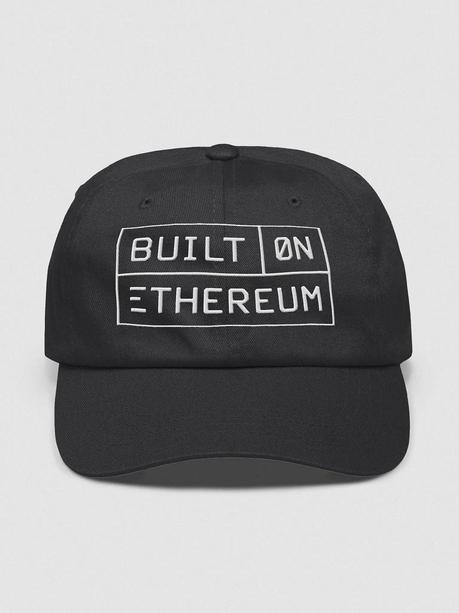 Built on Ethereum hat product image (1)