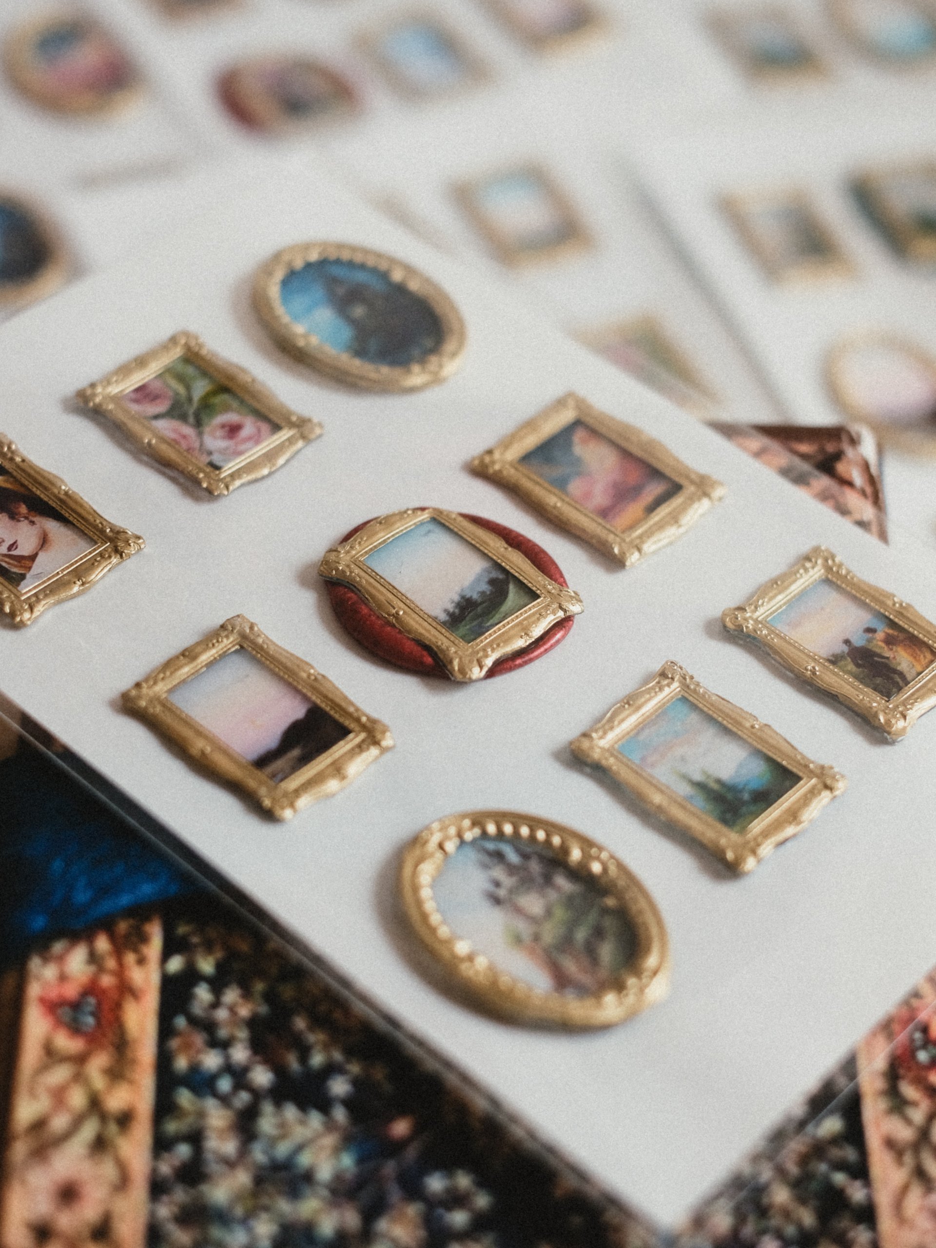 PREORDER May Handmade Sticker Gallery Sheet- Pack of 9 product image (6)
