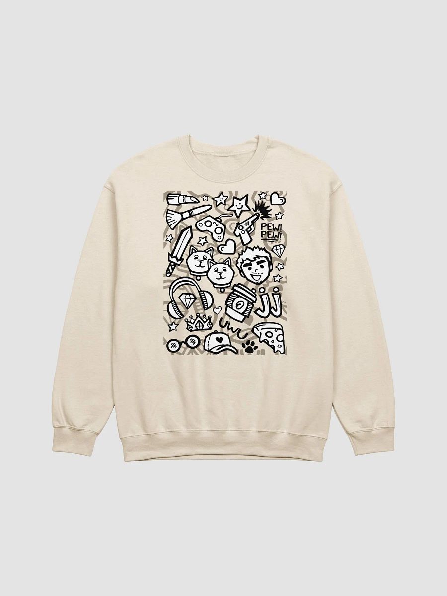 J-Doodle Sweatshirt (Sand) product image (2)