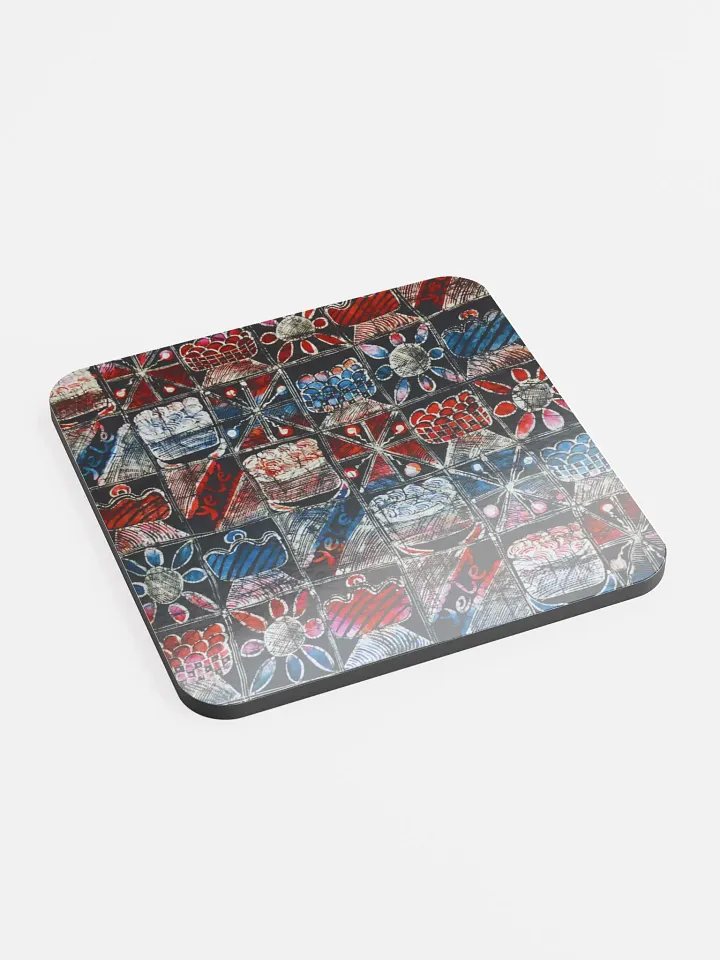 Festivity Print Cork Coaster product image (2)
