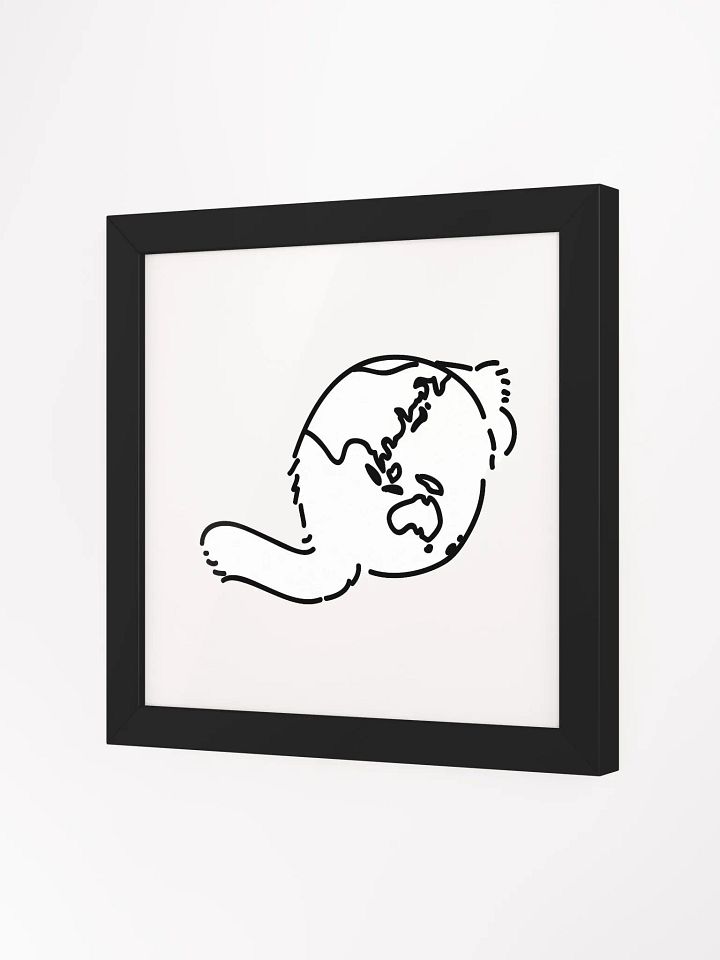 Planet Manul Asia & Oceania - Framed Print product image (6)