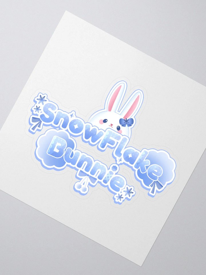 SnowFlakeBunnie - Version 3 product image (2)
