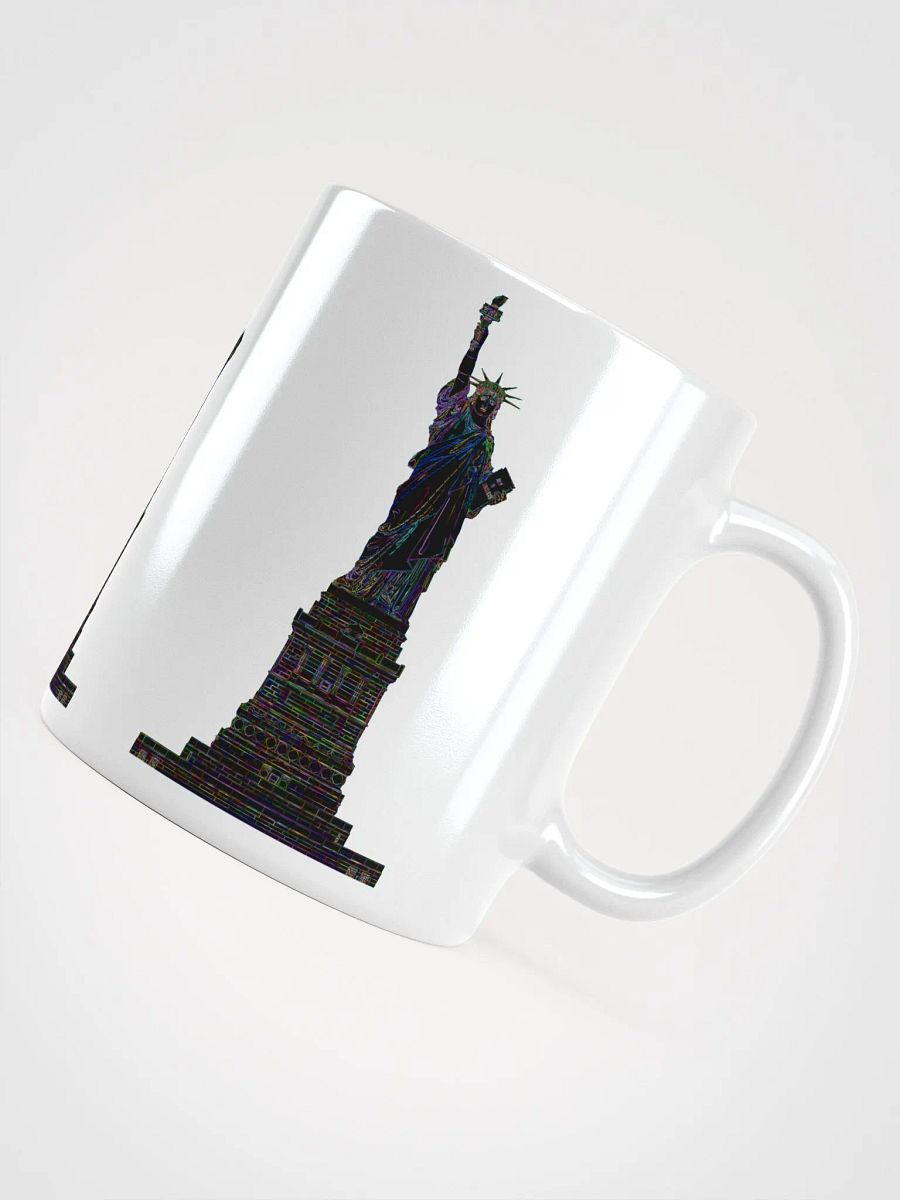 White Glossy Coffee mug-Statue of Liberty product image (8)