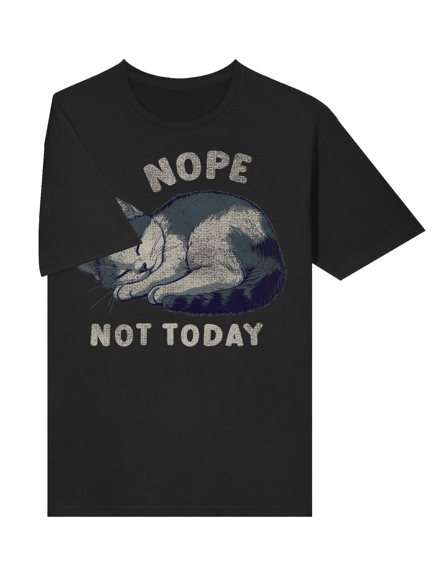 Nope Not Today Cat Nap T-Shirt product image (26)