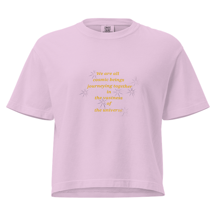 Cosmic Journey Women's Box Tee product image (1)