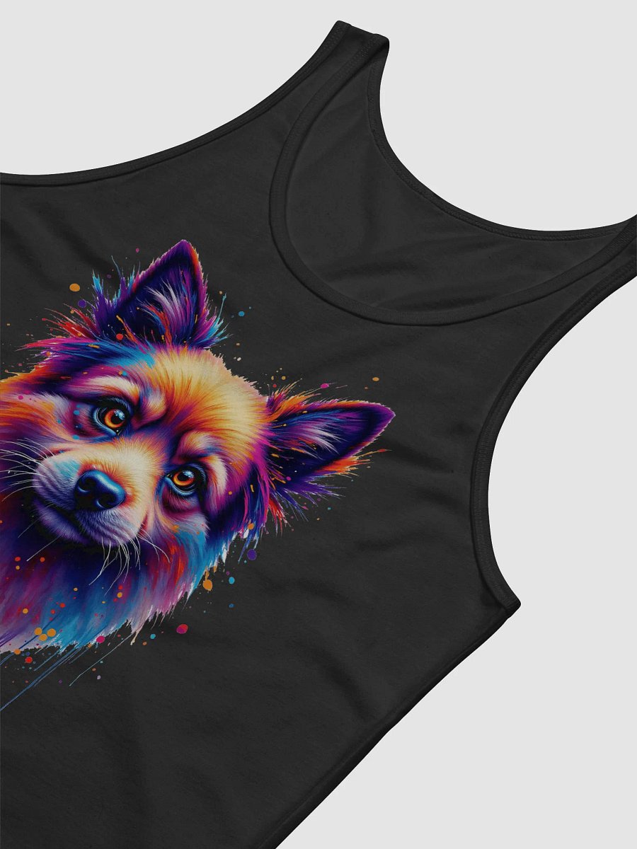 Vibrant Dog Art Abstract Tank product image (43)