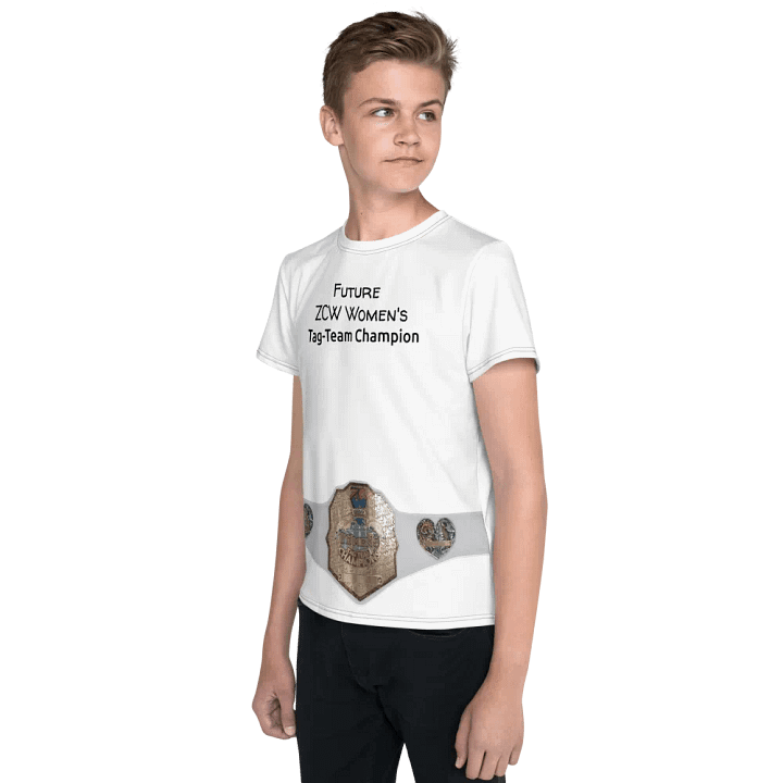 ZCW Women's Tag-Team Champion Youth T-Shirt product image (2)