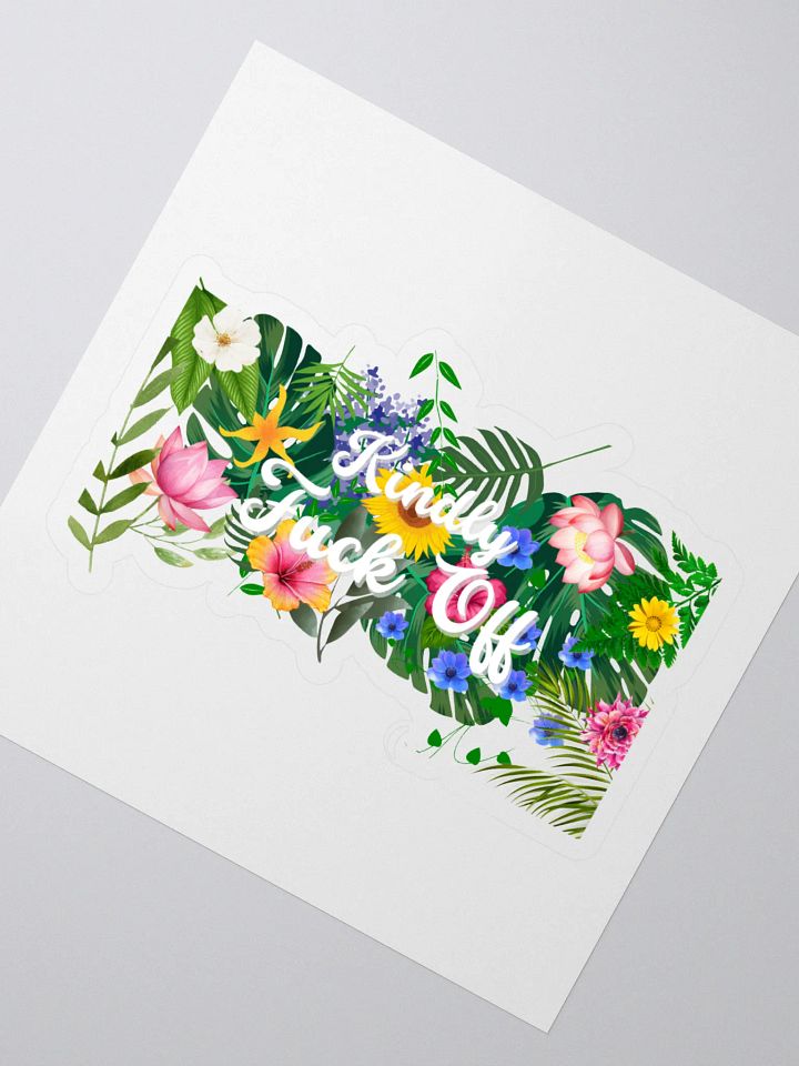 Sticker - Kindly F*ck Off product image (2)