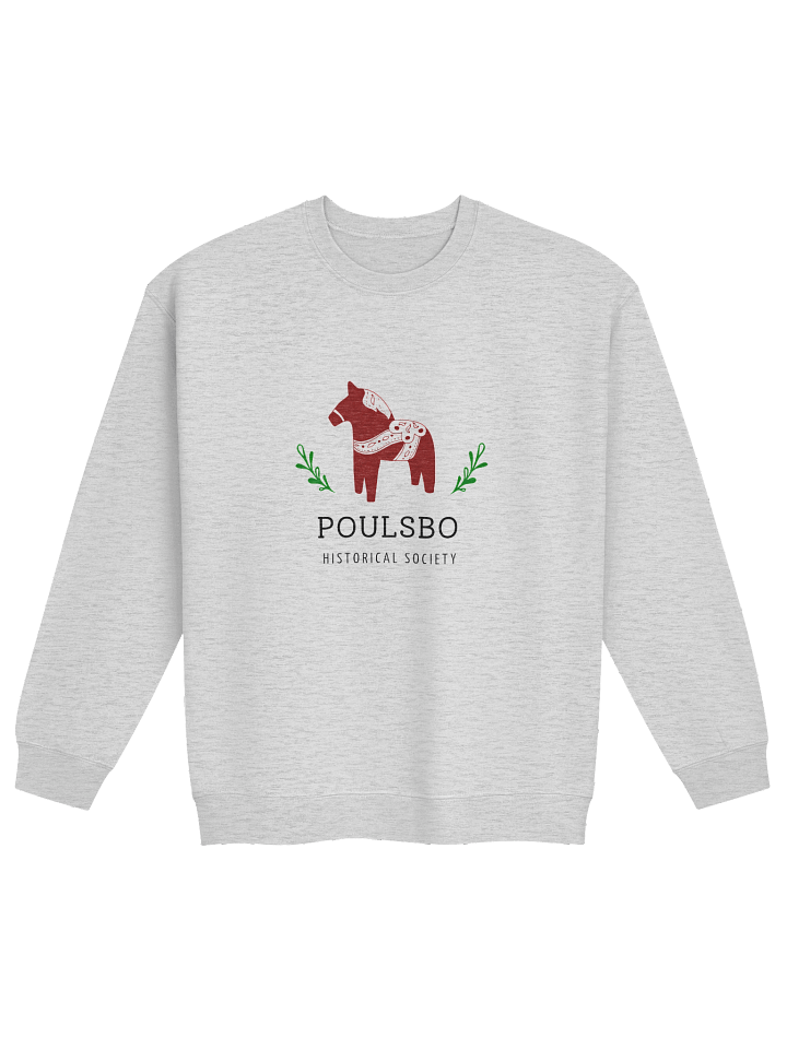 Dala Horse Poulsbo Historical Society Crewneck Sweatshirt product image (1)