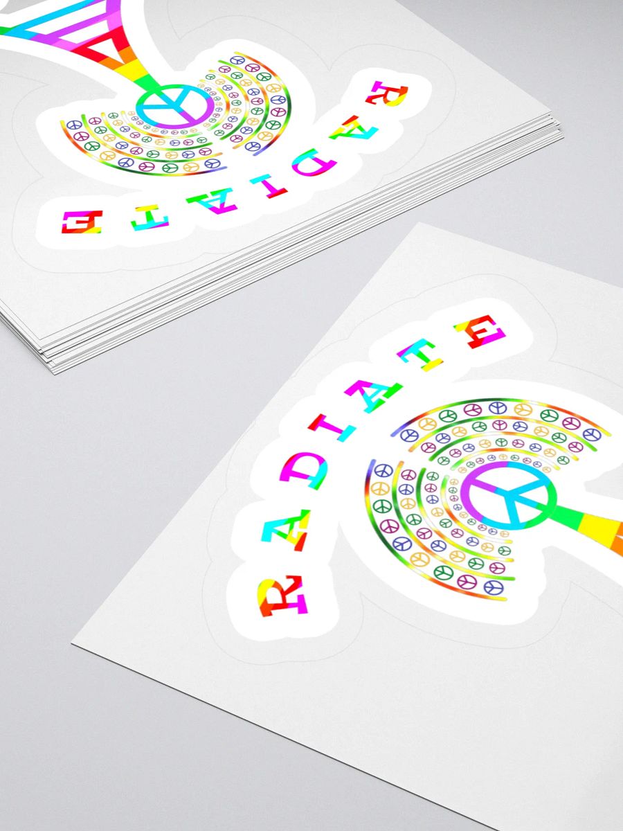 Radiate Peace Sticker product image (4)