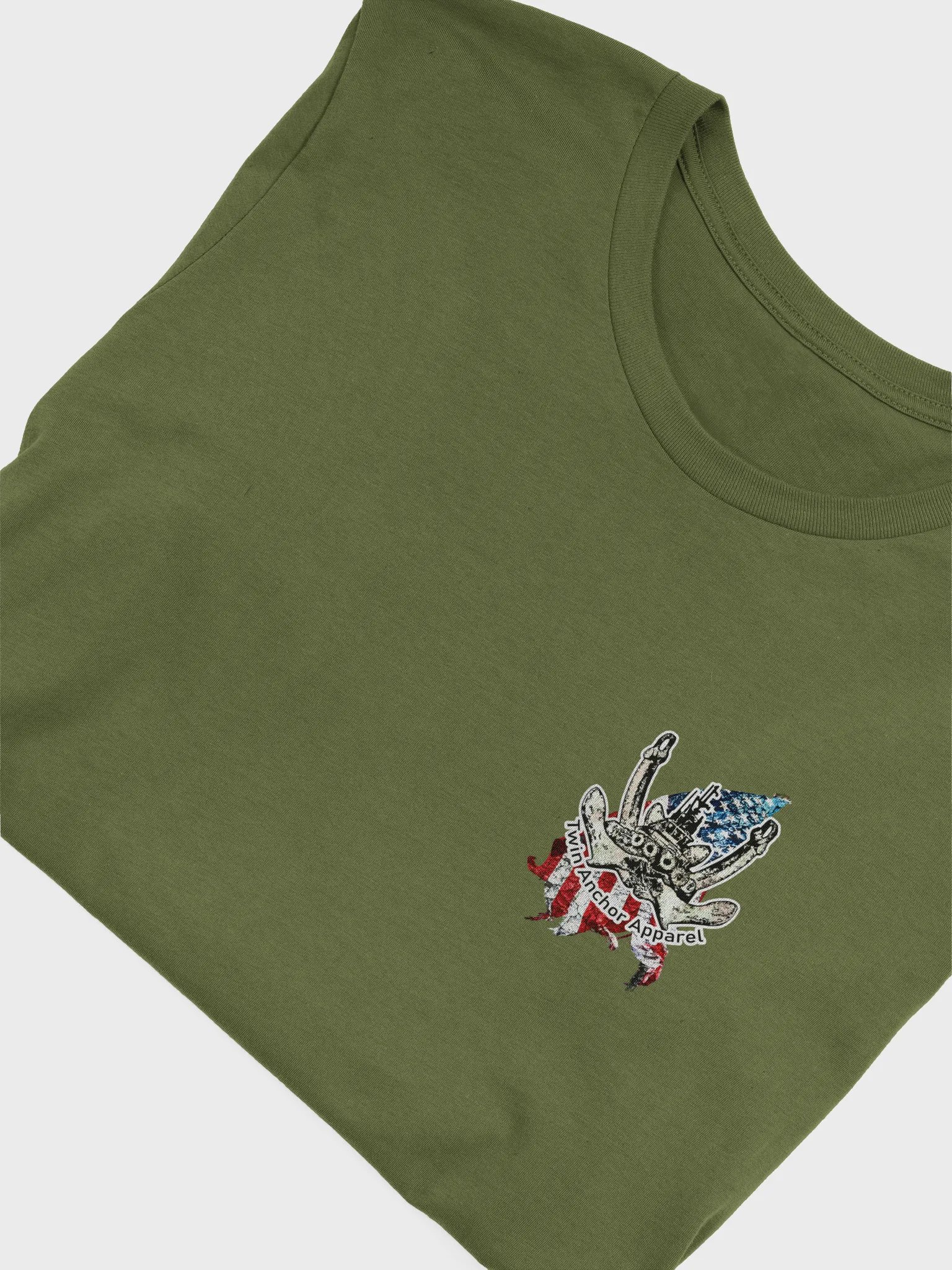 Twin anchor Flage Mount Rainier Marshall Foss T-Shirt product image (5)