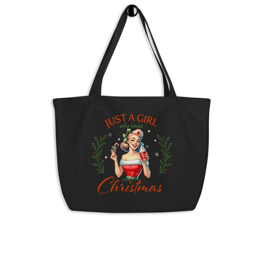 Just A Girl Who Loves Christmas Tote product image (4)