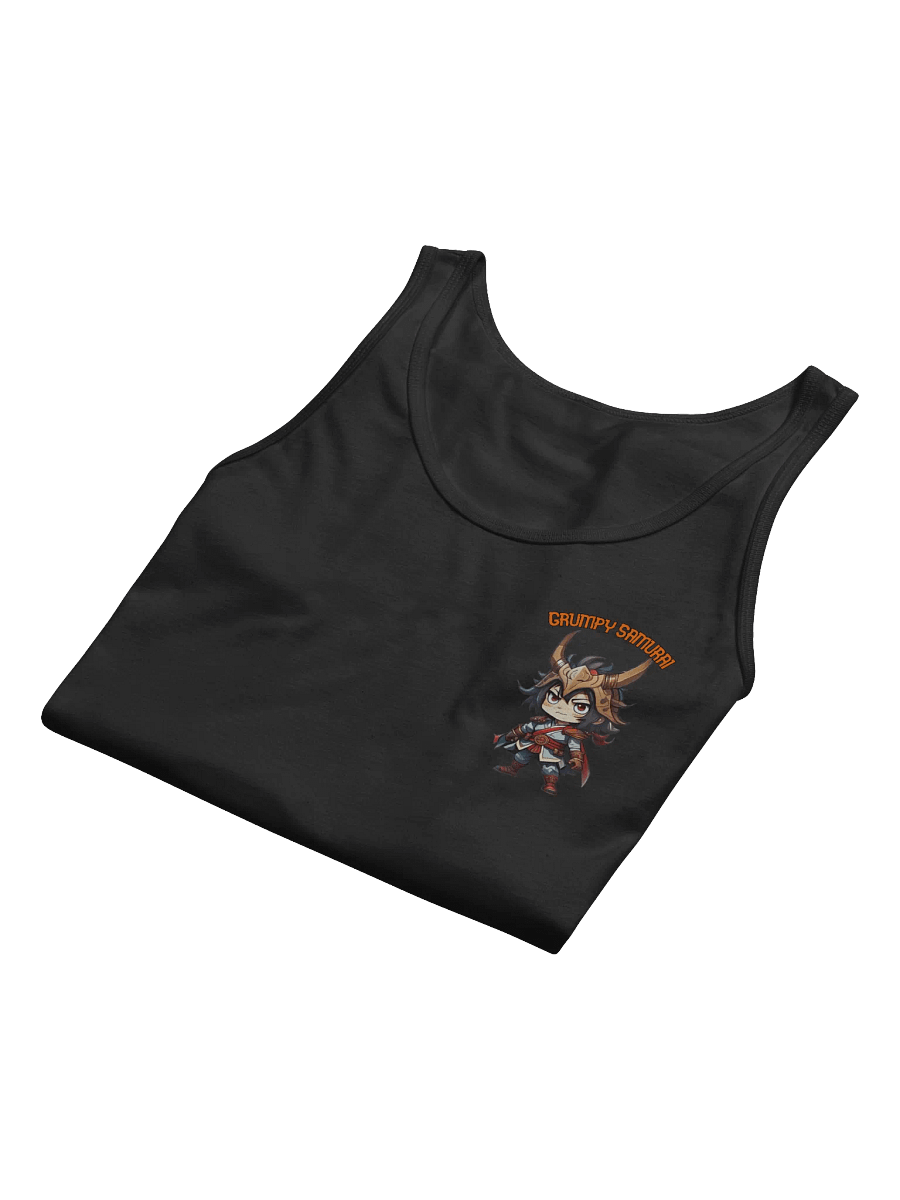 Grumpy Samurai Chibi Tank product image (31)