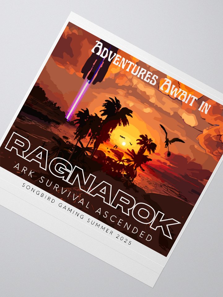 Ragnarok Adventures Await Kiss Cut Stickers product image (2)