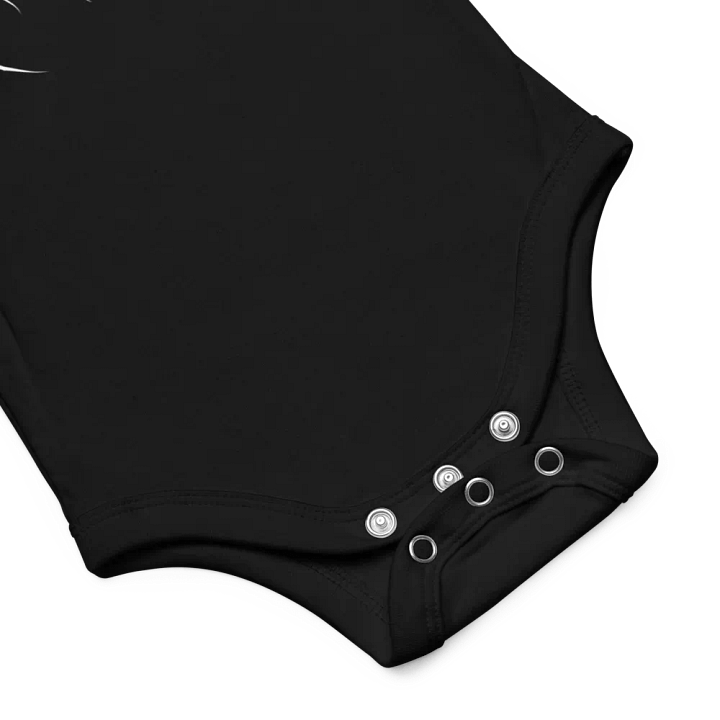 White Print Baby Onesie product image (2)