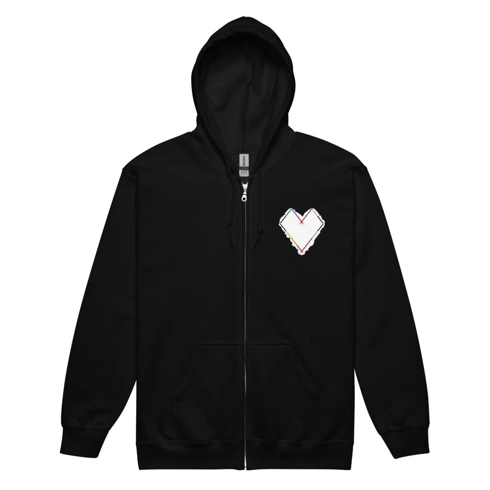 Love & Vision Spectrum Zip Up Hoodie product image (2)