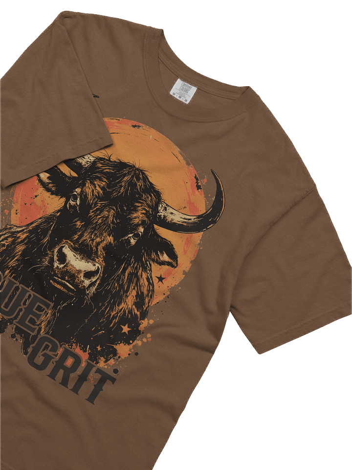 The "True Grit" Western Heavy Weight T-shirt product image (1)
