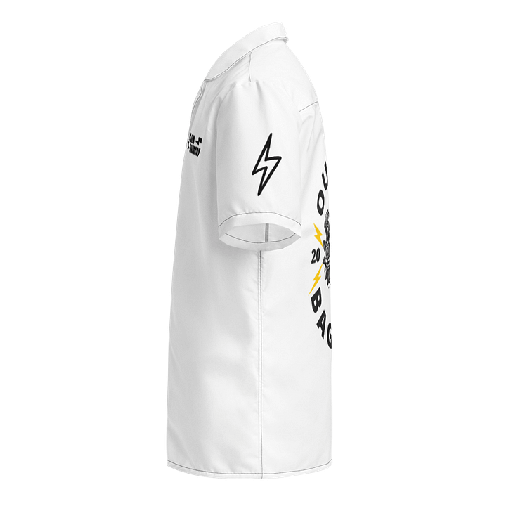 Outlaw Baggers Piston White Button Down product image (2)