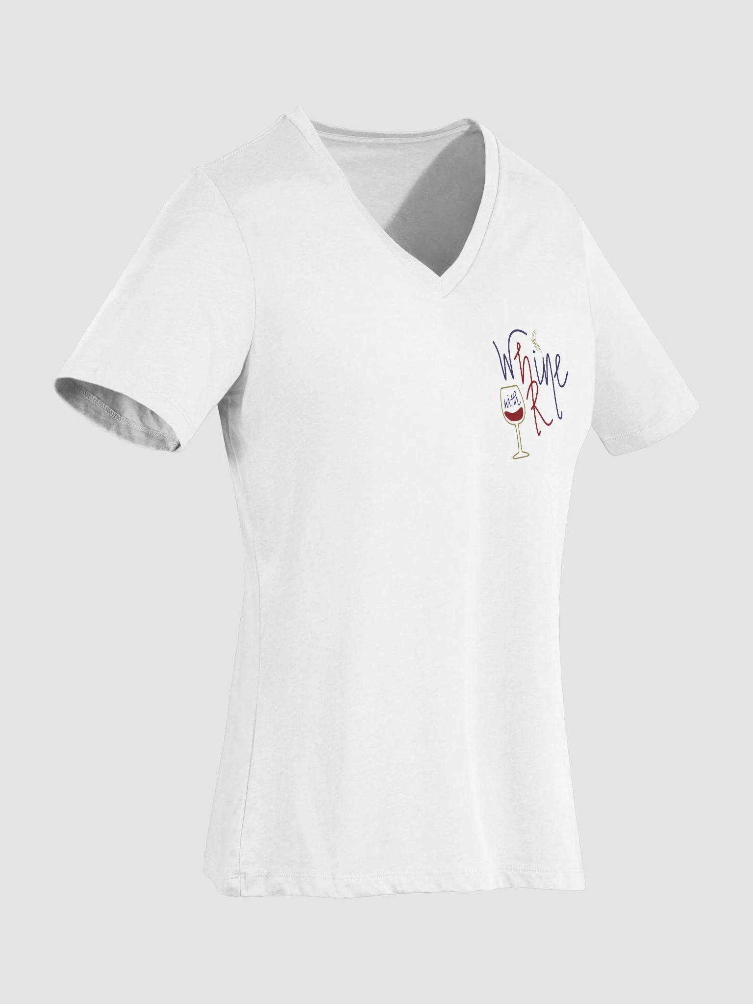 Colored Logo V-Neck Tee product image (4)