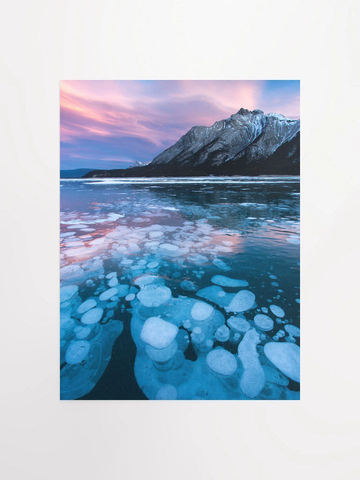 Abraham Lake Sunrise - Fine Art Print Poster product image (1)