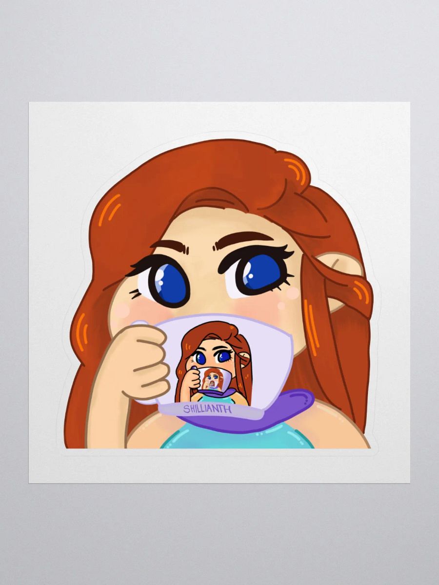 Kiss Cut Sticker - Matt mug! product image (1)