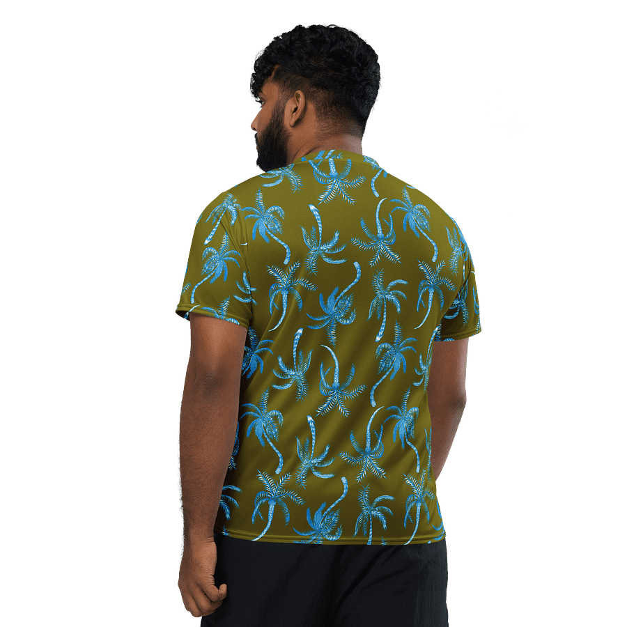 Neon Palmtree | Recycled Unisex Sports Jersey product image (8)