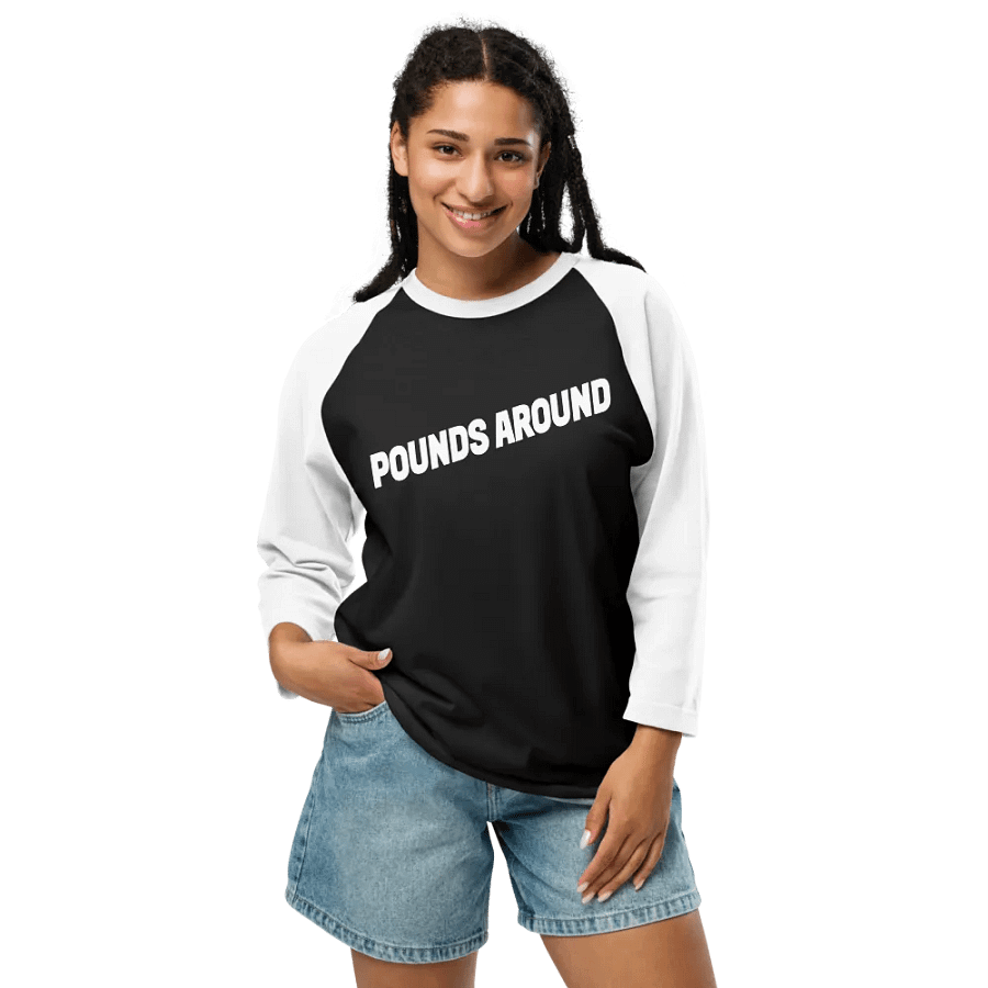 POUNDS AROUND BLACK/WHITE LONG SLEEVE COMBO product image (8)