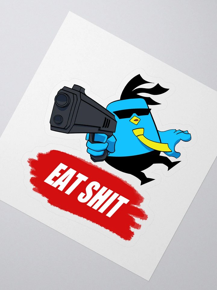 Gun Chicken Vinyl Sticker product image (2)