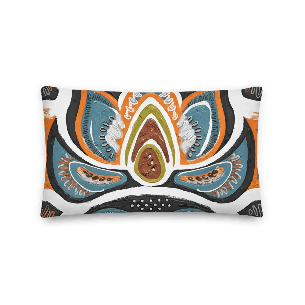 Mesmerizing Abstract Art Painted Premium Accent Pillow product image (2)