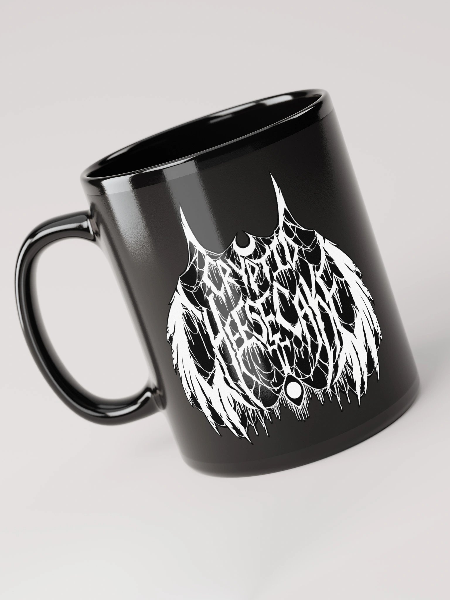 CryptidCheesecake Coffee Mug || Metal Logo product image (4)