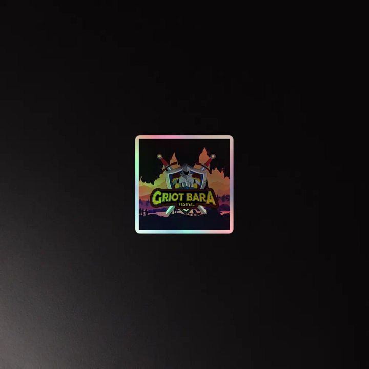 Griot Bara Holographic Sticker product image (2)